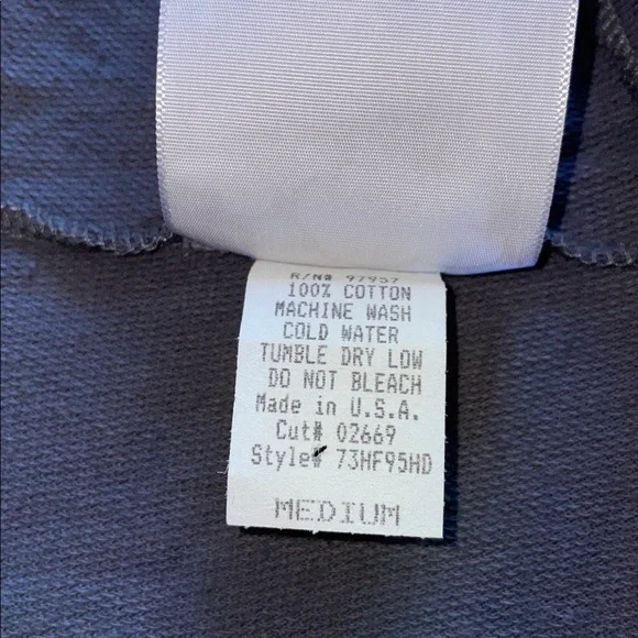 Delia’s Vintage Y2K Junior’s Zip Up Hoodie Vest Grey/Purple Size Medium - Picture 4 of 9